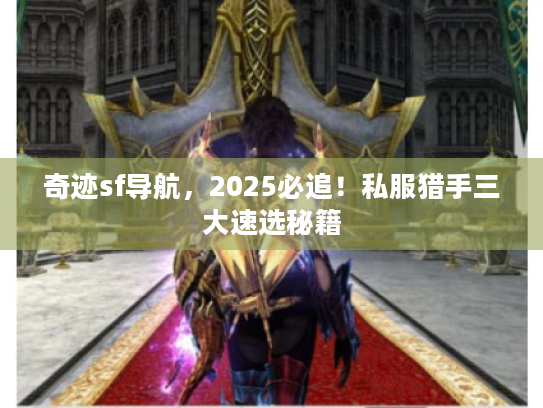 奇迹sf导航，2025必追！私服猎手三大速选秘籍