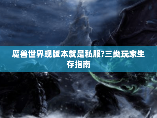 魔兽世界现版本就是私服?三类玩家生存指南