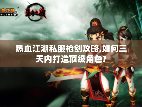 热血江湖私服枪剑攻略,如何三天内打造顶级角色?