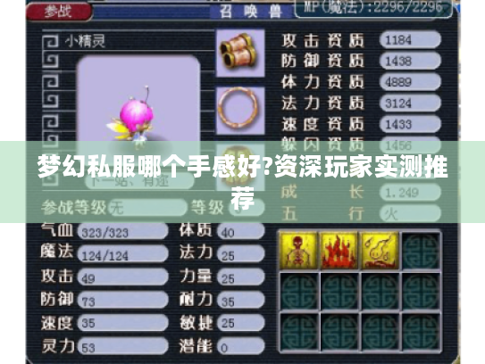 梦幻私服哪个手感好?资深玩家实测推荐