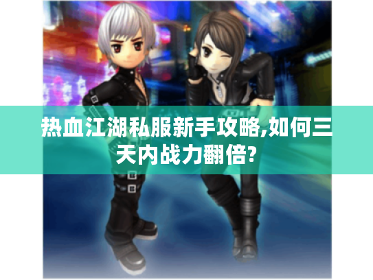 热血江湖私服新手攻略,如何三天内战力翻倍?