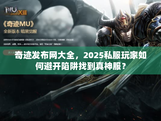 奇迹发布网大全，2025私服玩家如何避开陷阱找到真神服？