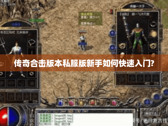 传奇合击版本私服版新手如何快速入门?
