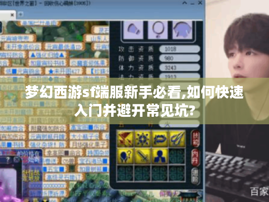 梦幻西游sf端服新手必看,如何快速入门并避开常见坑?
