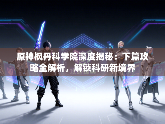 原神枫丹科学院深度揭秘:下篇攻略全解析,解锁科研新境界 原神枫丹科学院深度揭秘:下篇攻略全解析,解锁科研新境界