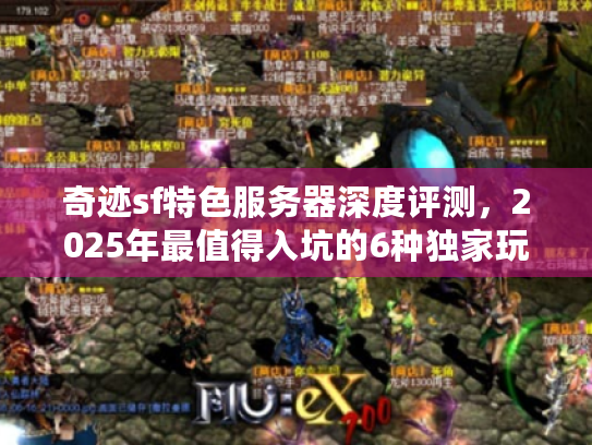 奇迹sf特色服务器深度评测，2025年最值得入坑的6种独家玩法