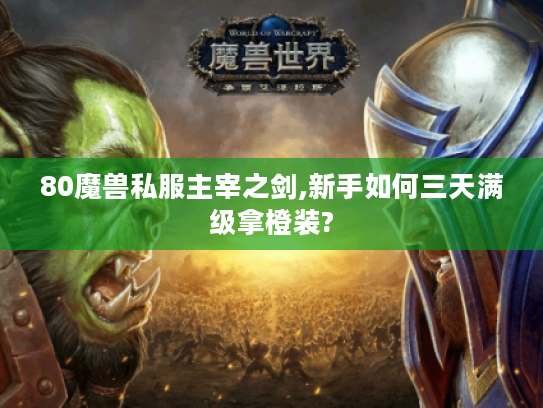 80魔兽私服主宰之剑,新手如何三天满级拿橙装?