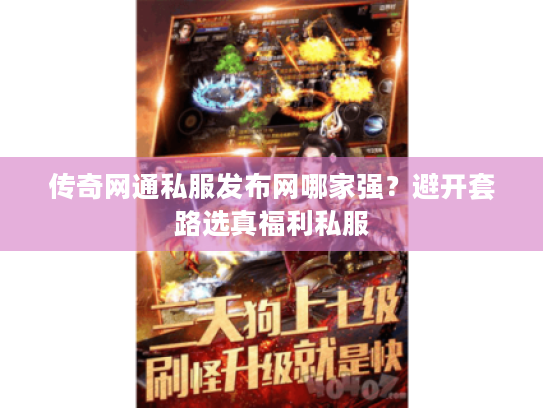 传奇网通私服发布网哪家强？避开套路选真福利私服