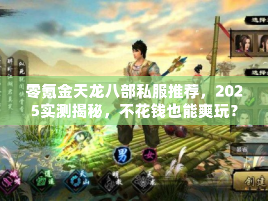 零氪金天龙八部私服推荐，2025实测揭秘，不花钱也能爽玩？