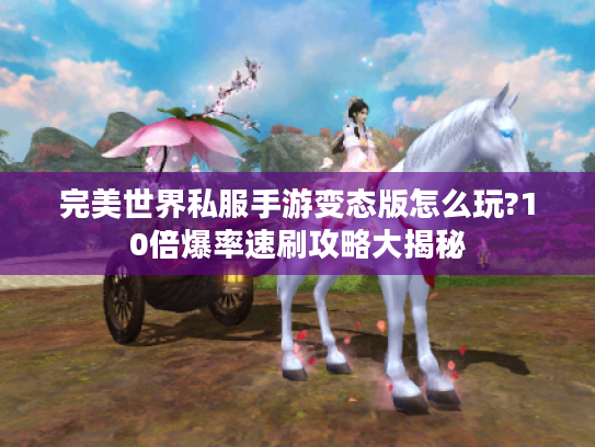 完美世界私服手游变态版怎么玩?10倍爆率速刷攻略大揭秘