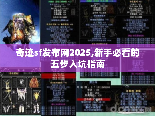 奇迹sf发布网2025,新手必看的五步入坑指南