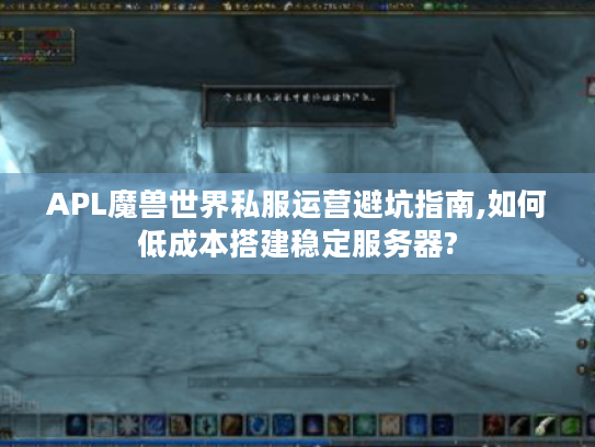 APL魔兽世界私服运营避坑指南,如何低成本搭建稳定服务器?
