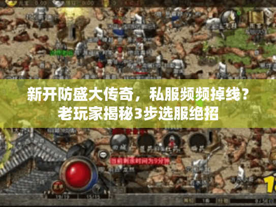 新开防盛大传奇，私服频频掉线？老玩家揭秘3步选服绝招