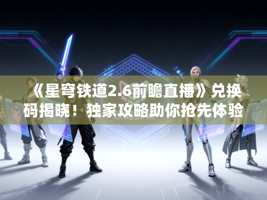 《星穹铁道2.6前瞻直播》兑换码揭晓！独家攻略助你抢先体验新版本！