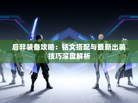 后羿装备攻略：铭文搭配与最新出装技巧深度解析