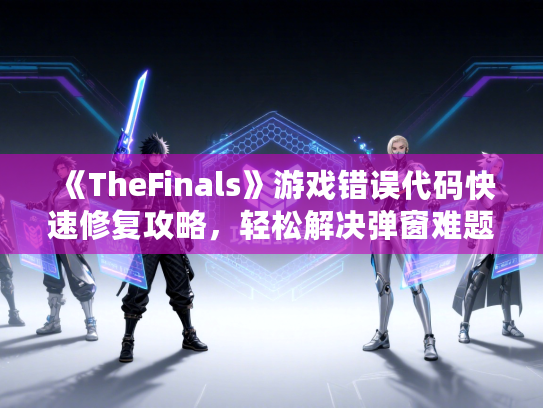 《TheFinals》游戏错误代码快速修复攻略，轻松解决弹窗难题