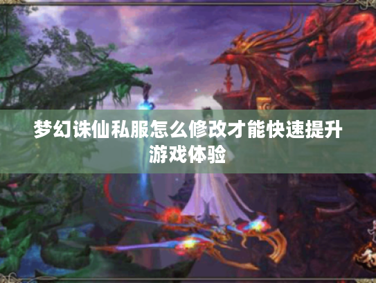 梦幻诛仙私服怎么修改才能快速提升游戏体验