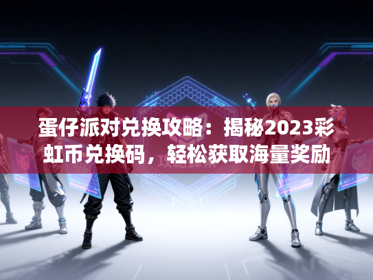 蛋仔派对兑换攻略:揭秘2023彩虹币兑换码,轻松获取海量奖励 蛋仔派对兑换攻略:揭秘2023彩虹币兑换码,轻松获取海量奖励
