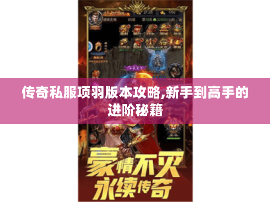 传奇私服项羽版本攻略,新手到高手的进阶秘籍