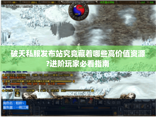 破天私服发布站究竟藏着哪些高价值资源?进阶玩家必看指南