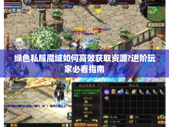 绿色私服魔域如何高效获取资源?进阶玩家必看指南