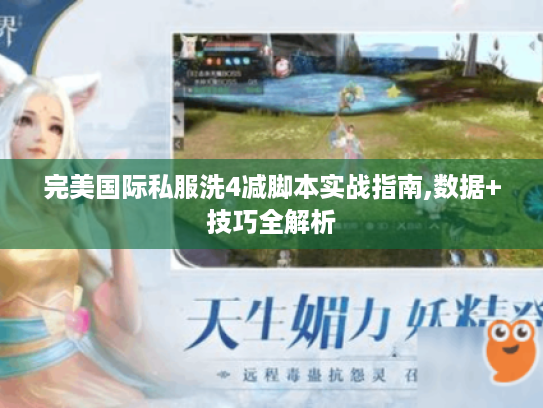 完美国际私服洗4减脚本实战指南,数据+技巧全解析