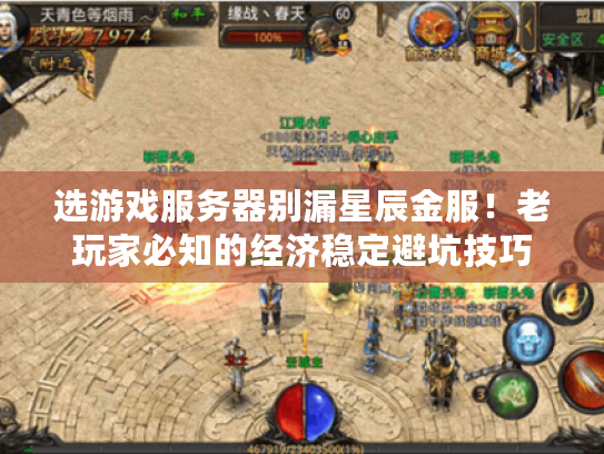 选游戏服务器别漏星辰金服！老玩家必知的经济稳定避坑技巧