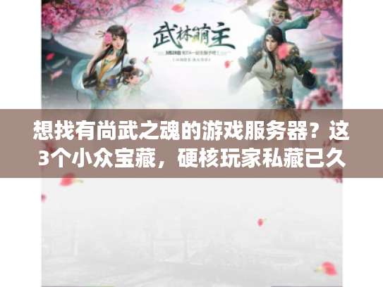 想找有尚武之魂的游戏服务器？这3个小众宝藏，硬核玩家私藏已久