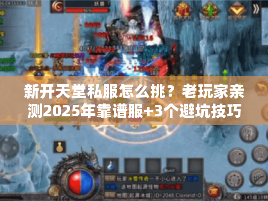 新开天堂私服怎么挑？老玩家亲测2025年靠谱服+3个避坑技巧
