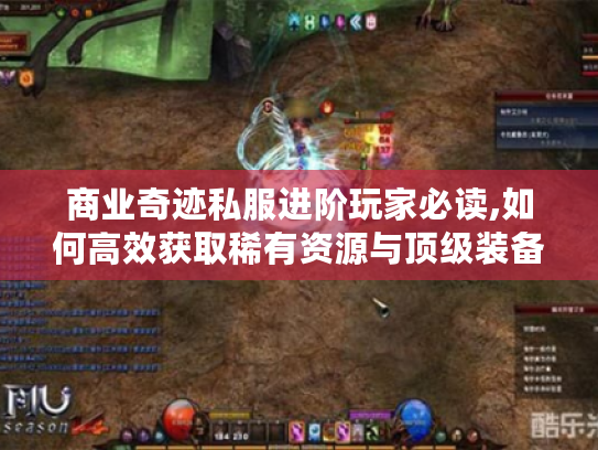 商业奇迹私服进阶玩家必读,如何高效获取稀有资源与顶级装备?