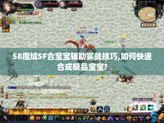 58魔域SF合宝宝辅助实战技巧,如何快速合成极品宝宝?