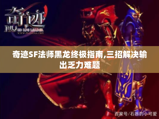 奇迹SF法师黑龙终极指南,三招解决输出乏力难题