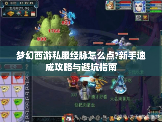 梦幻西游私服经脉怎么点?新手速成攻略与避坑指南
