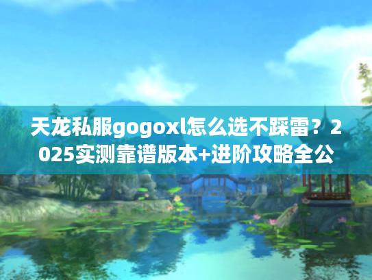 天龙私服gogoxl怎么选不踩雷？2025实测靠谱版本+进阶攻略全公开