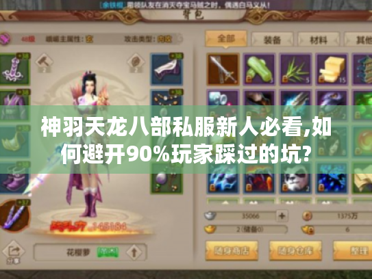 神羽天龙八部私服新人必看,如何避开90%玩家踩过的坑?