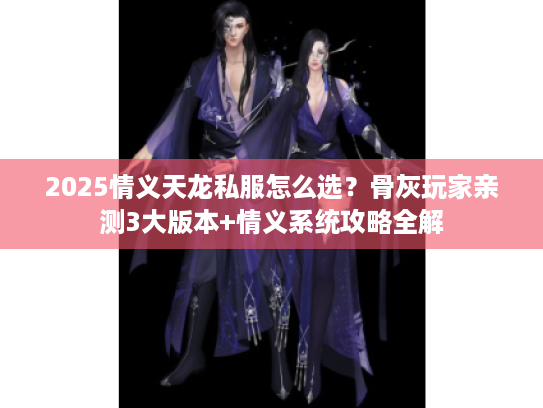 2025情义天龙私服怎么选？骨灰玩家亲测3大版本+情义系统攻略全解