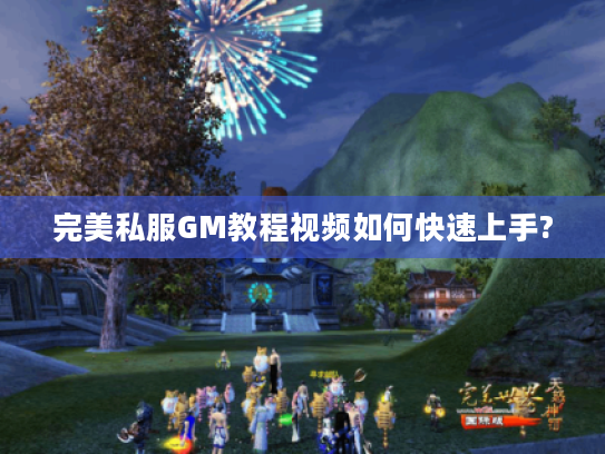 完美私服GM教程视频如何快速上手?