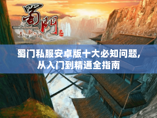 蜀门私服安卓版十大必知问题,从入门到精通全指南