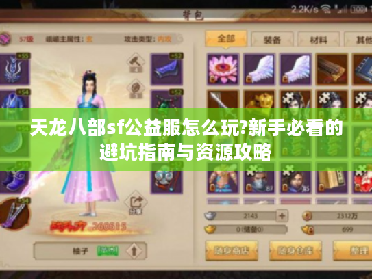 天龙八部sf公益服怎么玩?新手必看的避坑指南与资源攻略 天龙八部sf公益服怎么玩?新手必看的避坑指南与资源攻略