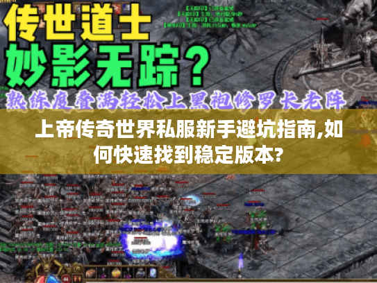 上帝传奇世界私服新手避坑指南,如何快速找到稳定版本?