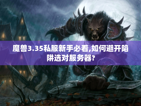 魔兽3.35私服新手必看,如何避开陷阱选对服务器?