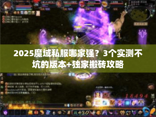 2025魔域私服哪家强？3个实测不坑的版本+独家搬砖攻略