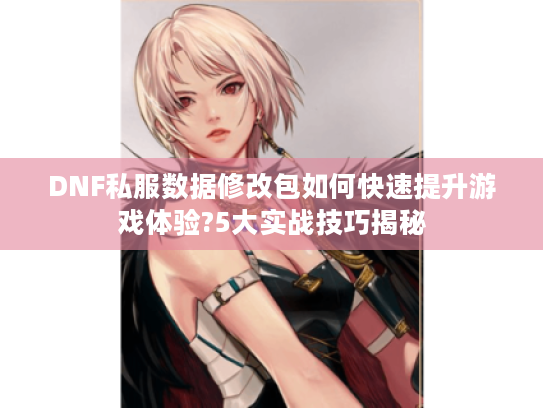 DNF私服数据修改包如何快速提升游戏体验?5大实战技巧揭秘