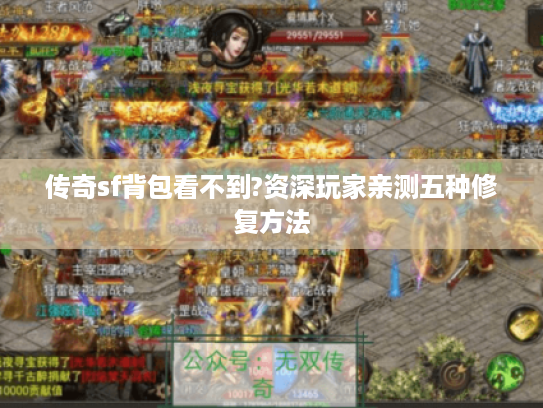 传奇sf背包看不到?资深玩家亲测五种修复方法