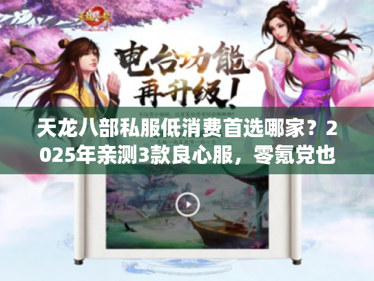 天龙八部私服低消费首选哪家？2025年亲测3款良心服，零氪党也能爽玩