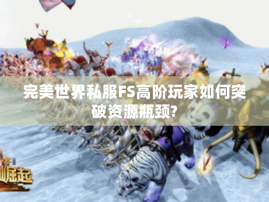 完美世界私服FS高阶玩家如何突破资源瓶颈? 完美世界私服FS高阶玩家如何突破资源瓶颈?