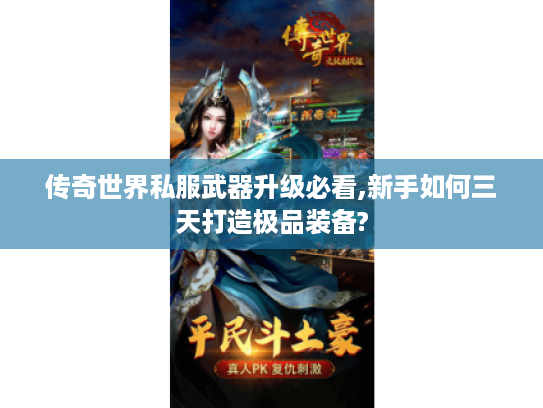 传奇世界私服武器升级必看,新手如何三天打造极品装备?