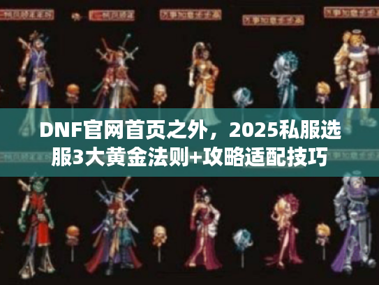 DNF官网首页之外，2025私服选服3大黄金法则+攻略适配技巧