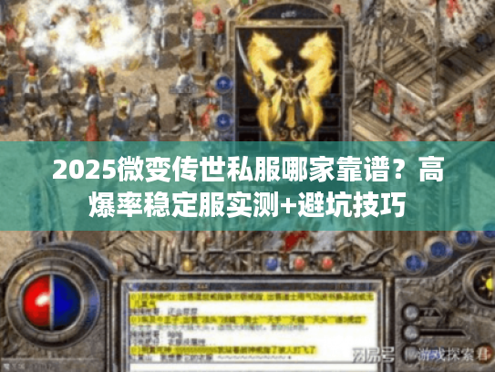 2025微变传世私服哪家靠谱？高爆率稳定服实测+避坑技巧