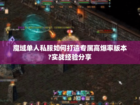 魔域单人私服如何打造专属高爆率版本?实战经验分享
